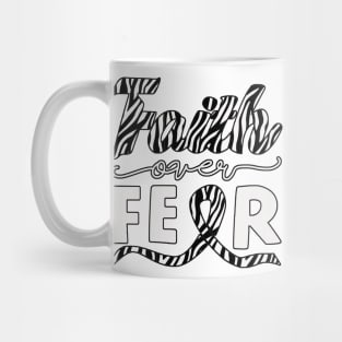 Faith over Fear for Rare Cancers Mug